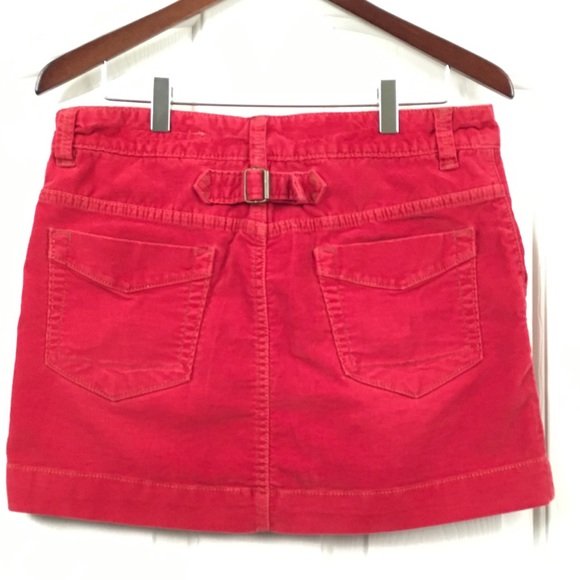 Red GAP Corduroy Skirt - Picture 3 of 3